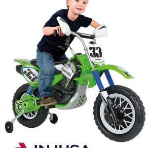 Moto supercross kawasaki 12 v.