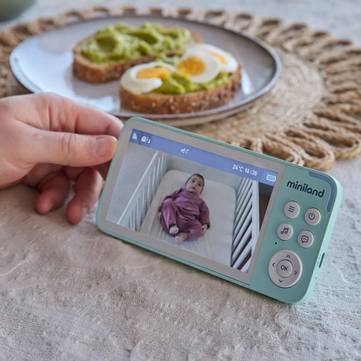 Vigilabebés Digimonitor 5″ HD - Imagen 2